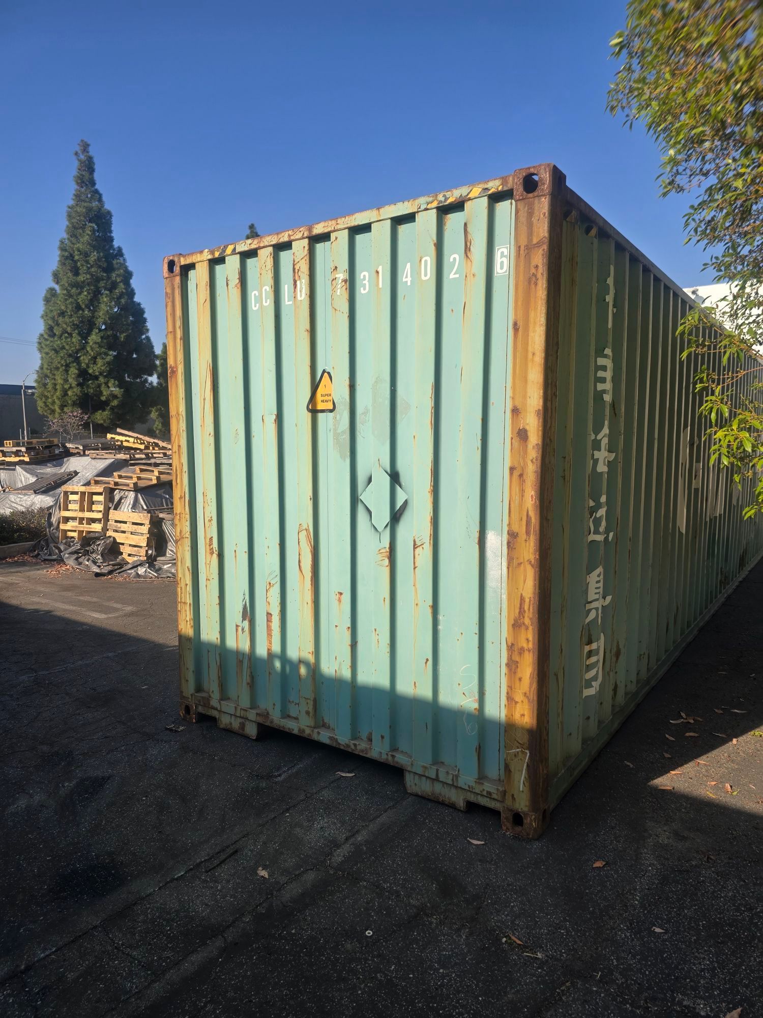 Container deliberated bu RialtoEMS