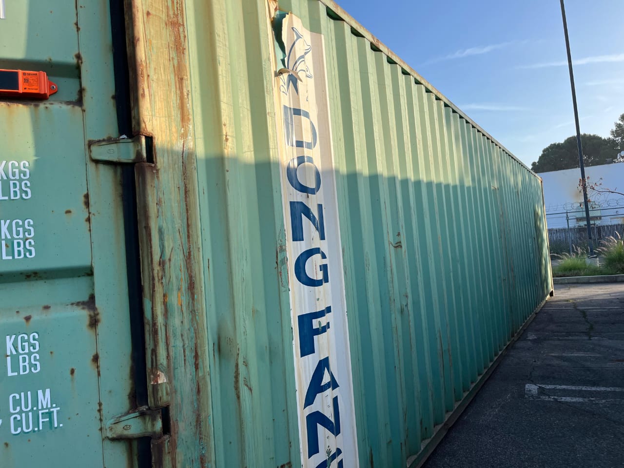 Container deliberated bu RialtoEMS