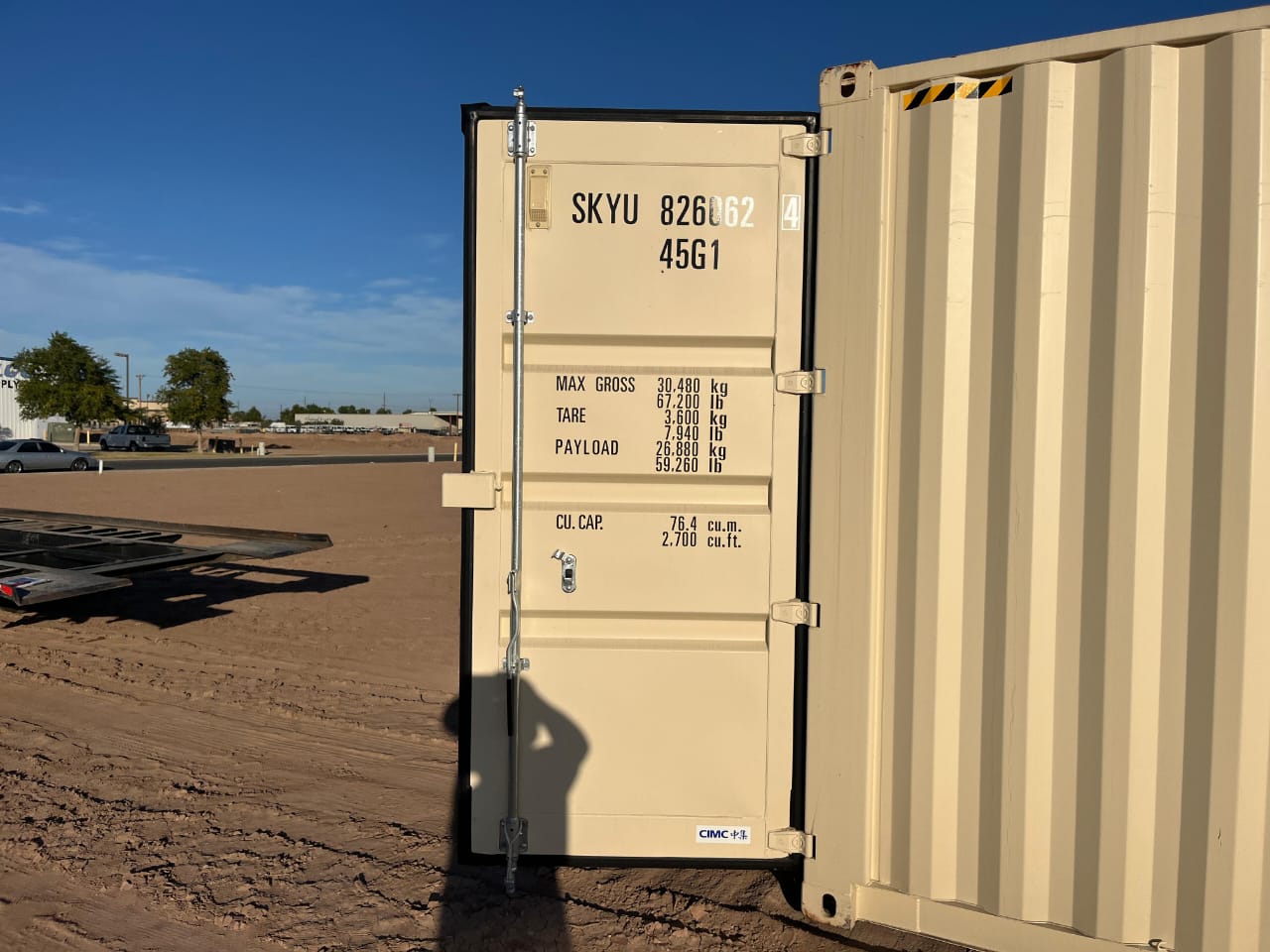 Container deliberated bu RialtoEMS