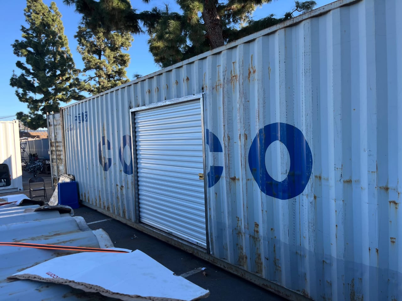 Container deliberated bu RialtoEMS