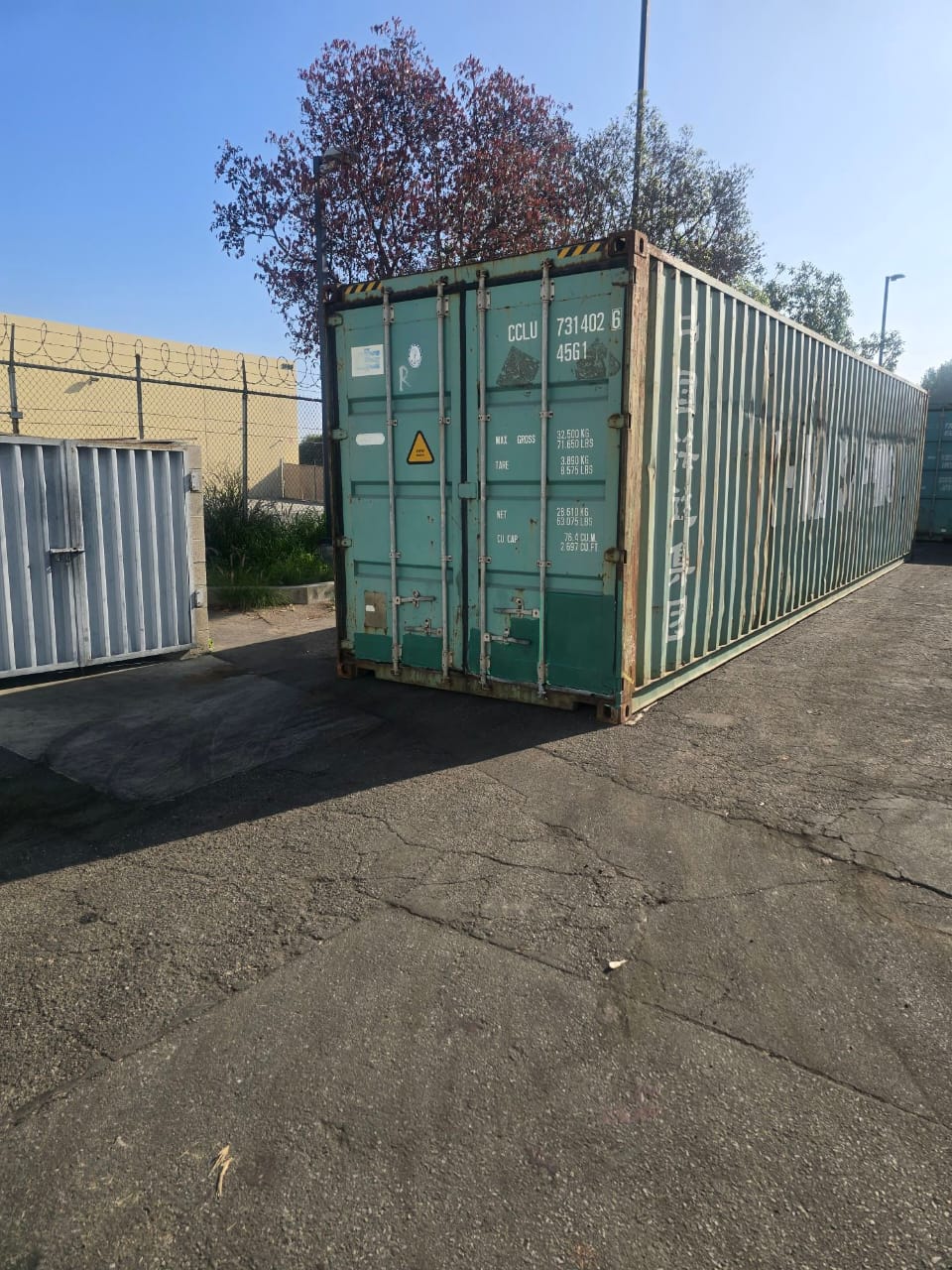Container deliberated bu RialtoEMS